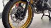 19''x17'' Spoke Front Rear Wheels Disc Gold Rims Black Hub For Honda Cb 400 X